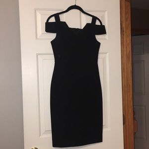White House Black Market Sexy Black Dress NWT